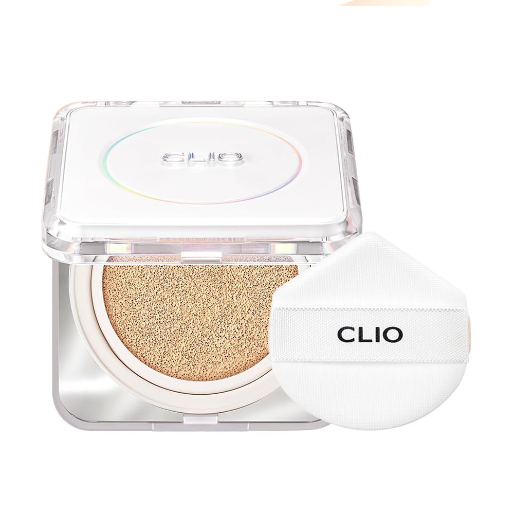 Тональний кушон-хайлайтер для обличчя Clio Kill Cover Founwear Cushion Set, SPF 40 PA++, 19N Porcelain, 30 г